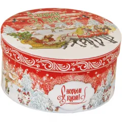 Шкатулка красная 600 грамм стандарт