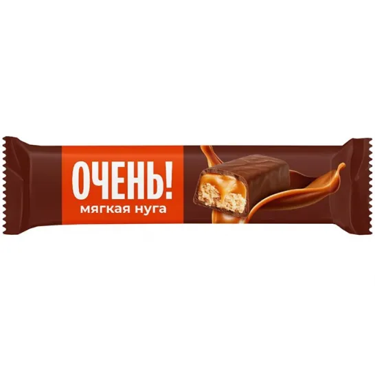 Батончик Очень с нугой и карамелью 42 гр.